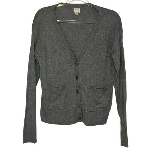 Grey Cardigan M - Picture 1 of 2